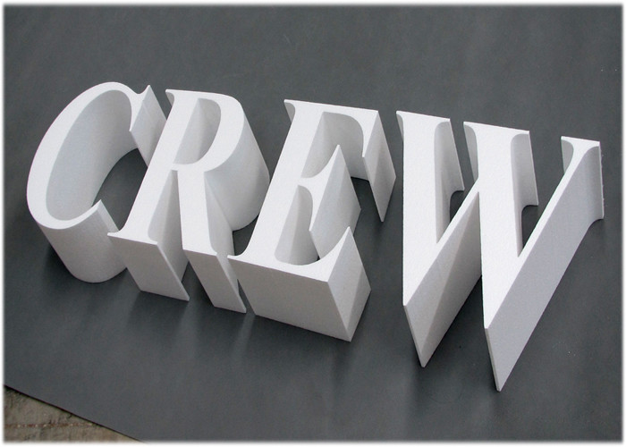 20mm Rigid Pvc Sign Board Uv Printing For Outdoor Indoor 3d Sign Letter