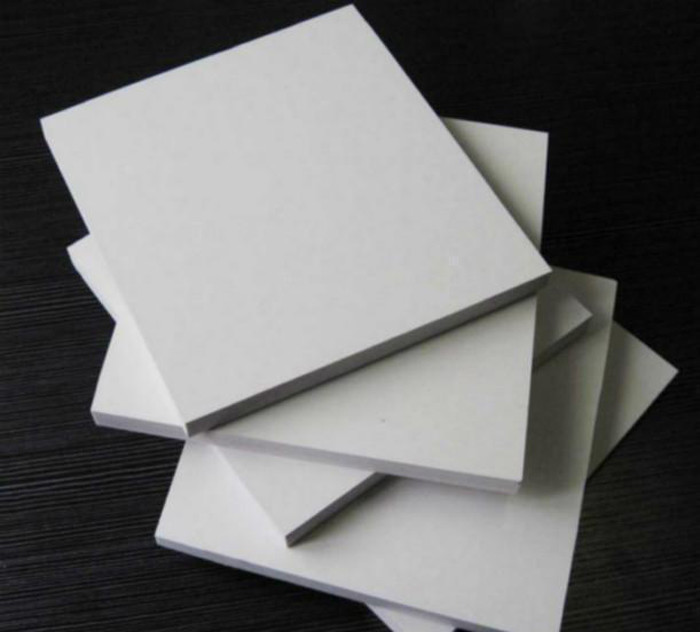 Rectangle White Sintra PVC Foam Board , 5mm Moisture Proof Foam