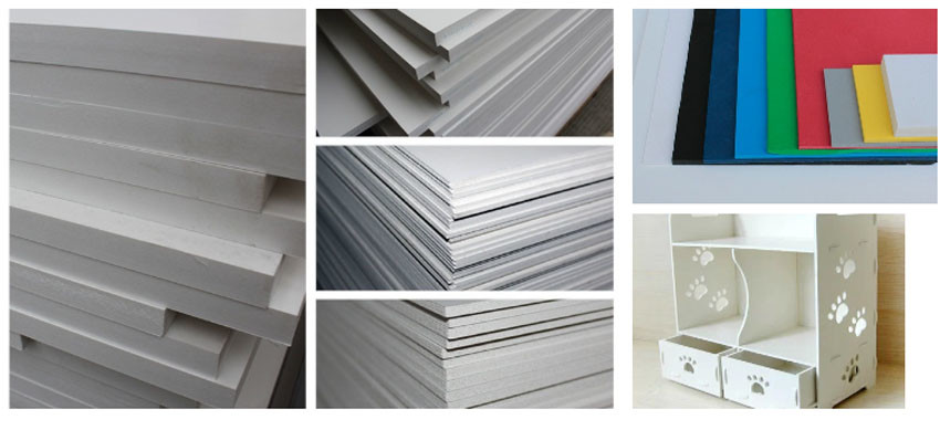 High Density White 19mm Sintra PVC Forex Sheet For Upholstery