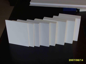 High Density 3mm White Plastic Sheet , Vandal Proof Decorative Foam Board