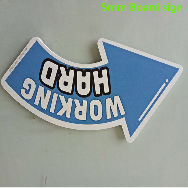 Colorful 5mm PVC Sign Board Sound - Insulated UV Resistance Digital Printing
