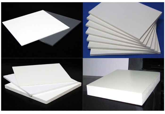 Advertising Durable 19mm PVC Sheet , Celuka Extrusion Recycled PVC Sheet