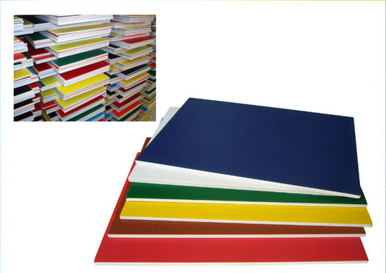 PVC Laminated Wood Grain Foam Board , Customized Indoor Decorative Foam Board